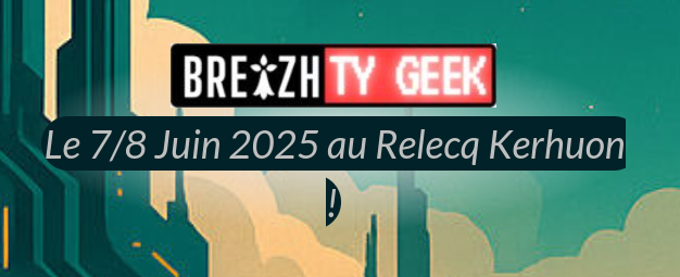 Bannière du salon Breizh Ty Geek